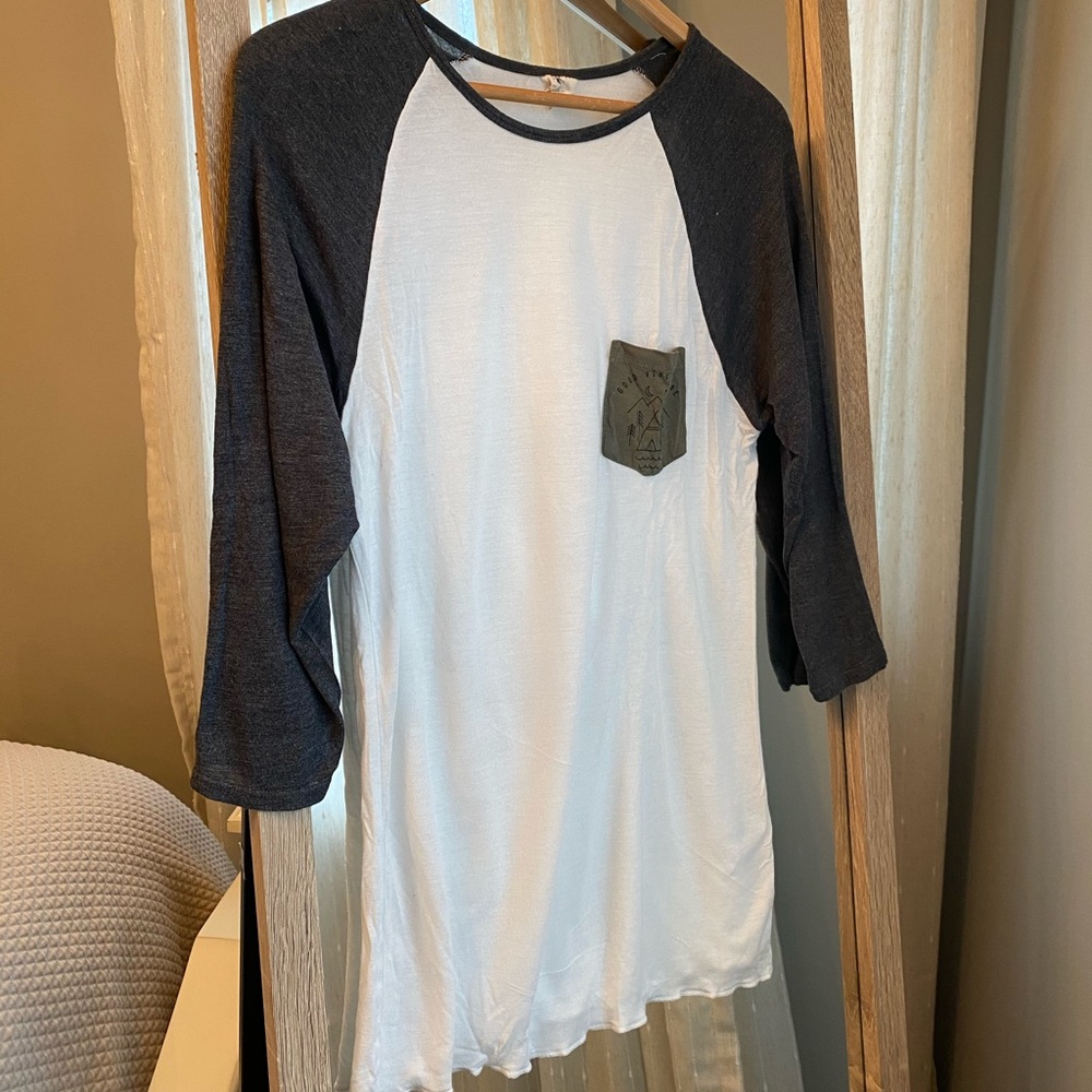 Long Sleeve Baseball Tee